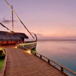 Milaidhoo Island Maldives - Le ponton du restaurant Ba'theli