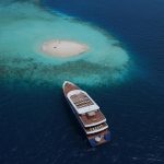 Scubaspa Maldives - Le navire et un îlot