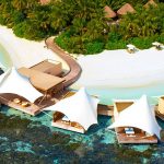 W Maldives - Une vue aérienne du Spa AWAY