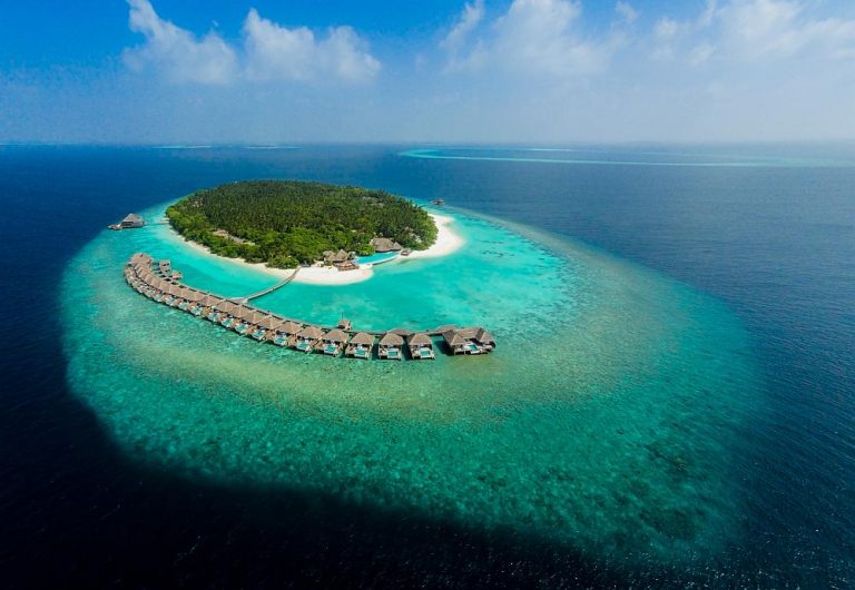 Dusit Thani Maldives - Vue aérienne
