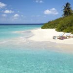 Dusit Thani Maldives - La plage d'une Beach Villa
