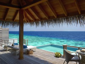 Dusit Thani Maldives - La terrasse d'une Water Villa