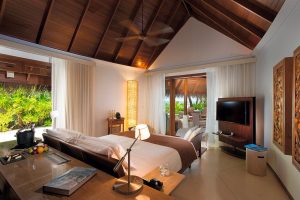 Constance Halaveli Maldives - Chambre d'une Beach Villa