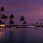 Constance Halaveli Maldives - Panorama coucher de soleil
