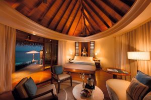 Constance Halaveli Maldives - La chambre d'une Water Villa