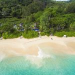 Banyan Tree Seychelles - Vue aérienne de Beachfront Pool Villas