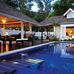 Banyan Tree Seychelles - La piscine et le pavillon d'une Double Pool Villa à deux chambres