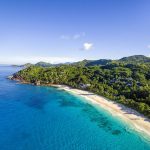 Banyan Tree Seychelles - Une vue du site et de la plage