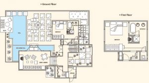 Constance Belle Mare Plage - le plan des Pool Villas