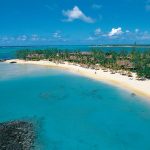 Constance Prince Maurice - Une vue aérienne de la plage