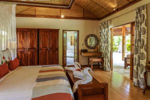 Denis Island Private Seychelles - L'intérieur d'un Beach Cottage