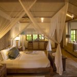 Denis Island Private Seychelles - La chambre et le salon de la Beach Villa