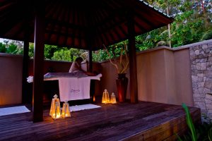 Denis Island Private Seychelles - La pagode de massage Beachfront Cottage Spa