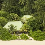 Denis Island Private Seychelles - Une vue aérienne d'un cottage