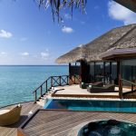 Huvafen Fushi - La terrasse d'un Ocean Pool Pavilion