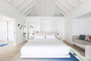 LUX South Ari Atoll - La chambre d'une Water Villa