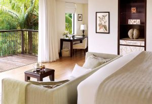 Raffles Seychelles - La chambre d'une Garden ou Partial View Pool Villa