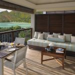 Raffles Seychelles - La terrasse d'une Ocean View Pool Villa