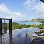 Raffles Seychelles - La terrasse d'une Ocean View Pool Villa