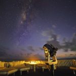 Soneva Jani - La terrasse et le télescope de So Starstruck